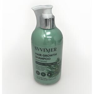Svvimer Hair Growth Shampoo: Biotin Infused Rosemary +Tea Tree + Mint SEALED